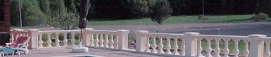balustrad runt pool